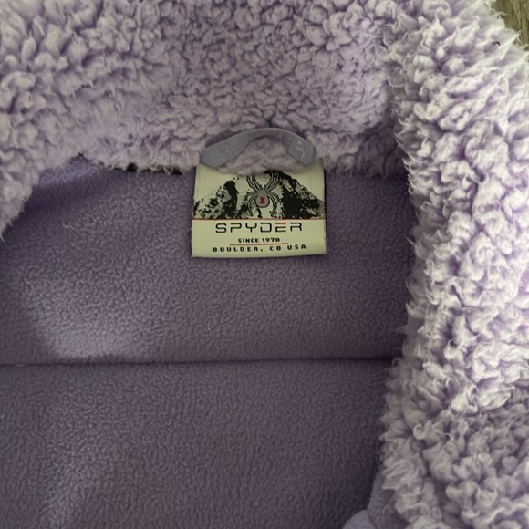 Super warm and cozy Spyder 1/2 zip pullover - Picture 2 of 3